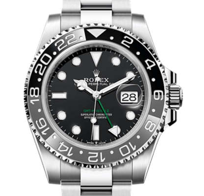 Unworn  GMT-Master II,  Bruce Wayne, Black, Oyster, Ref# 126710grnr-0004