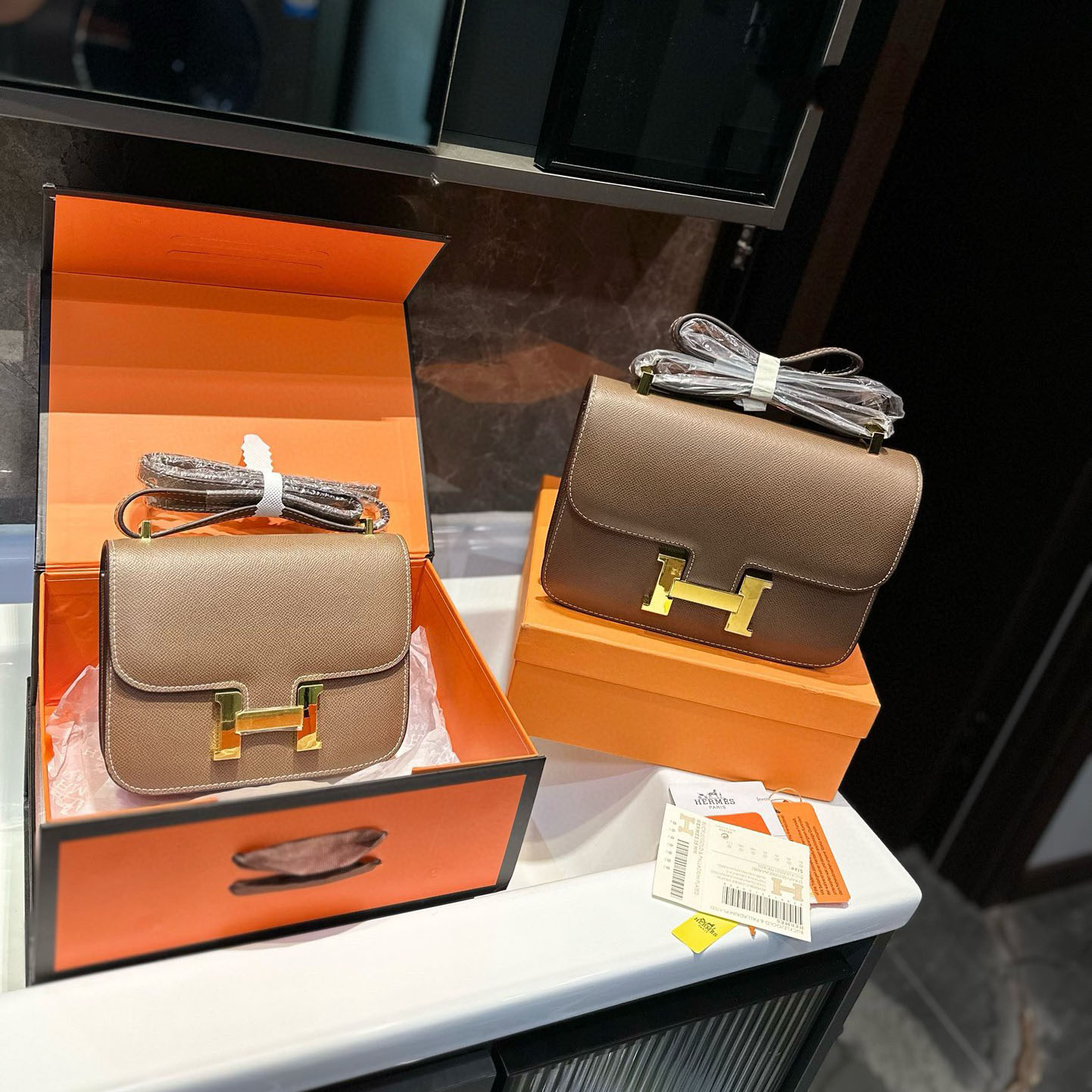 Constance 23/19 Bag Gold Hardware