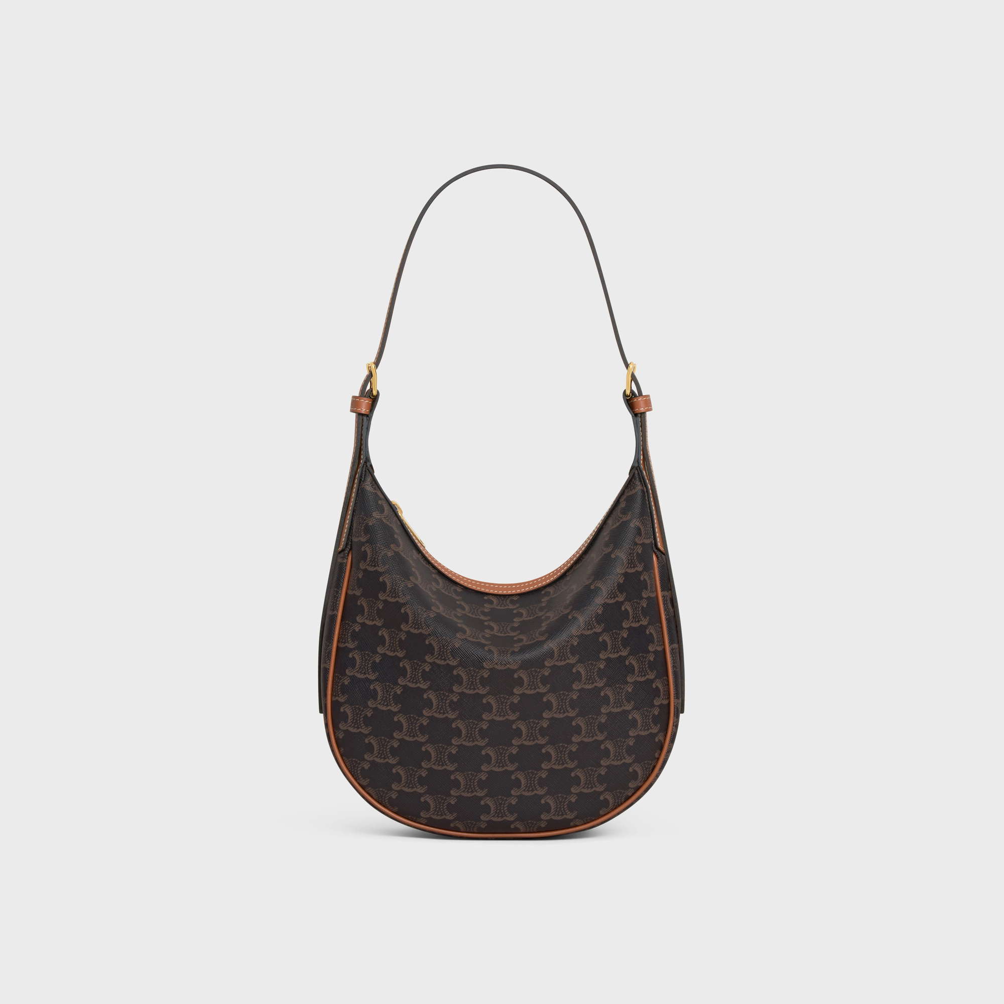 SMALL HELOÏSE BAG CUIR TRIOMPHE IN TRIOMPHE CANVAS & CALFSKIN