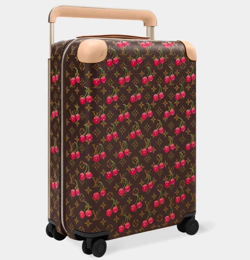 High-end printed travel suitcase