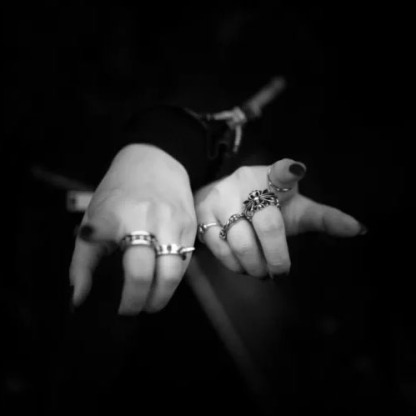 DOUBLE FLORAL RING