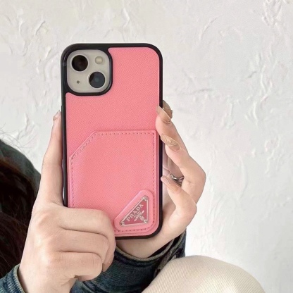 Crossgrain card pocket phone case