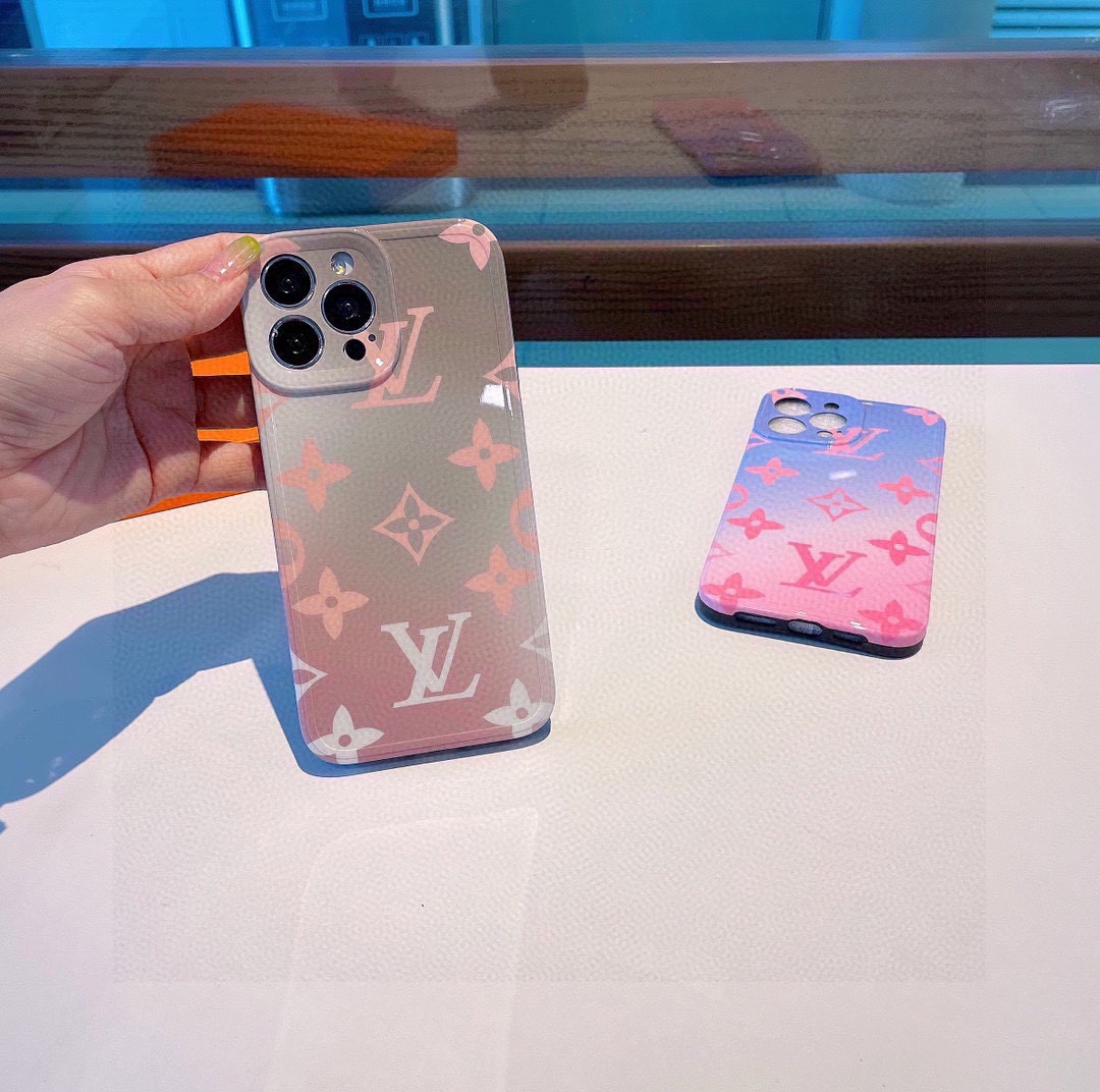 Gradient latest color matching mobile phone case