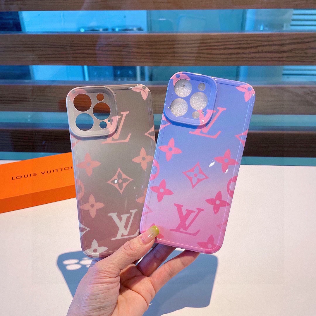 Gradient latest color matching mobile phone case