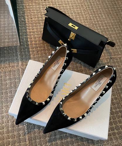 Suede Pointy Flats