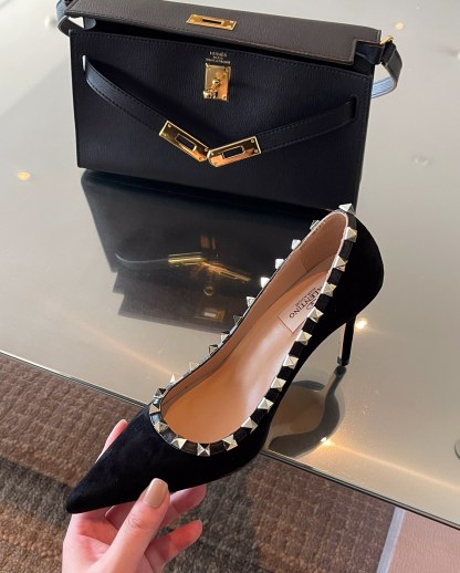 Suede Pointy Flats