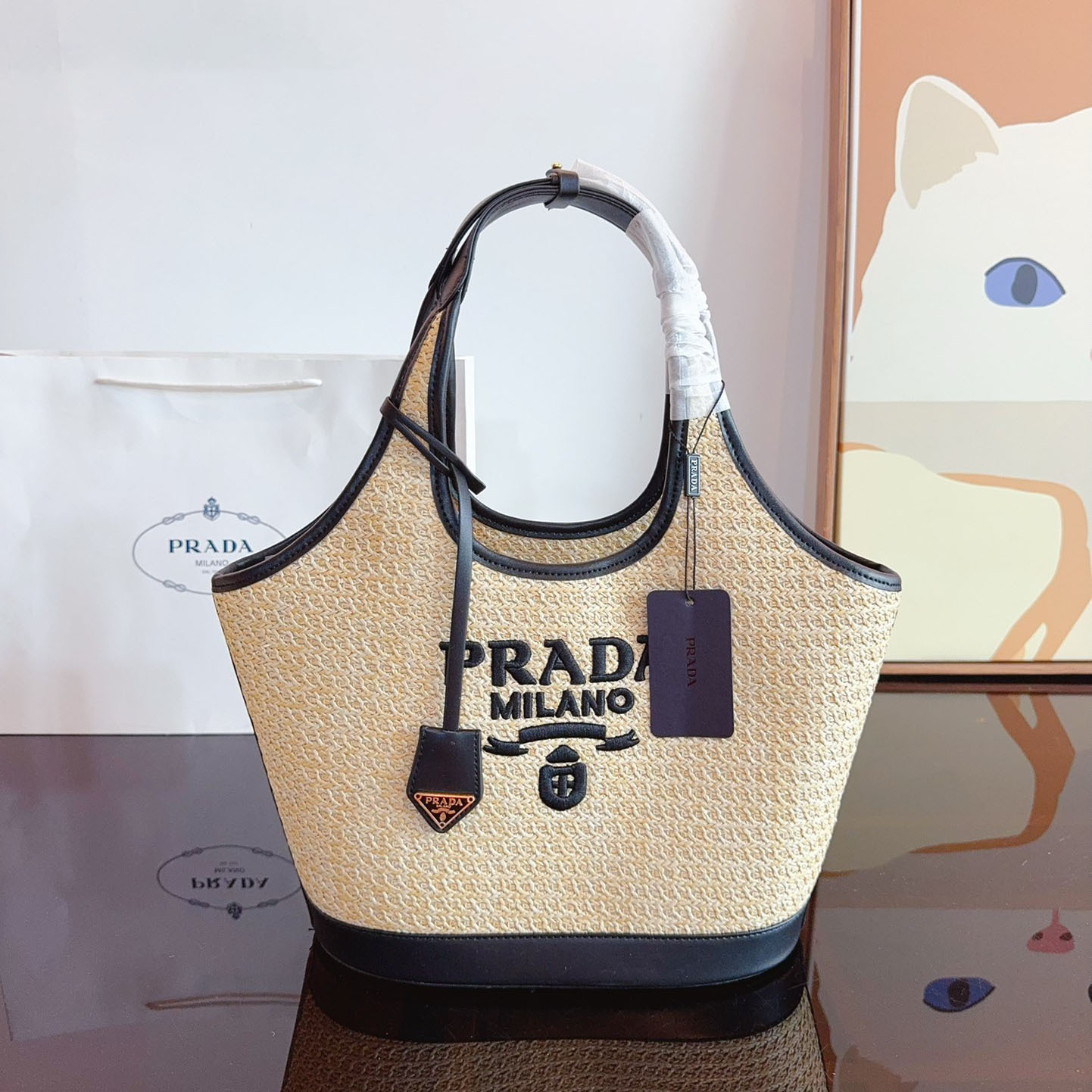 *mini-buckle bag