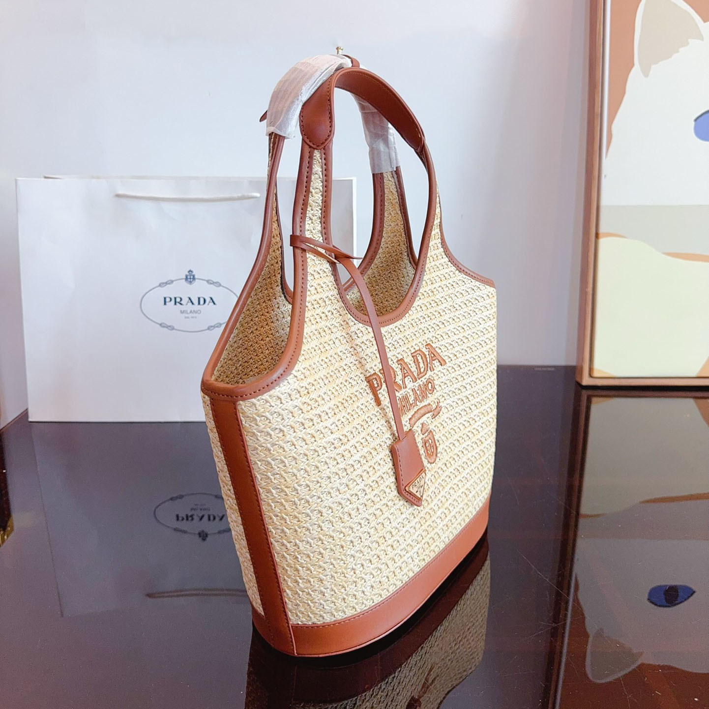 *mini-buckle bag