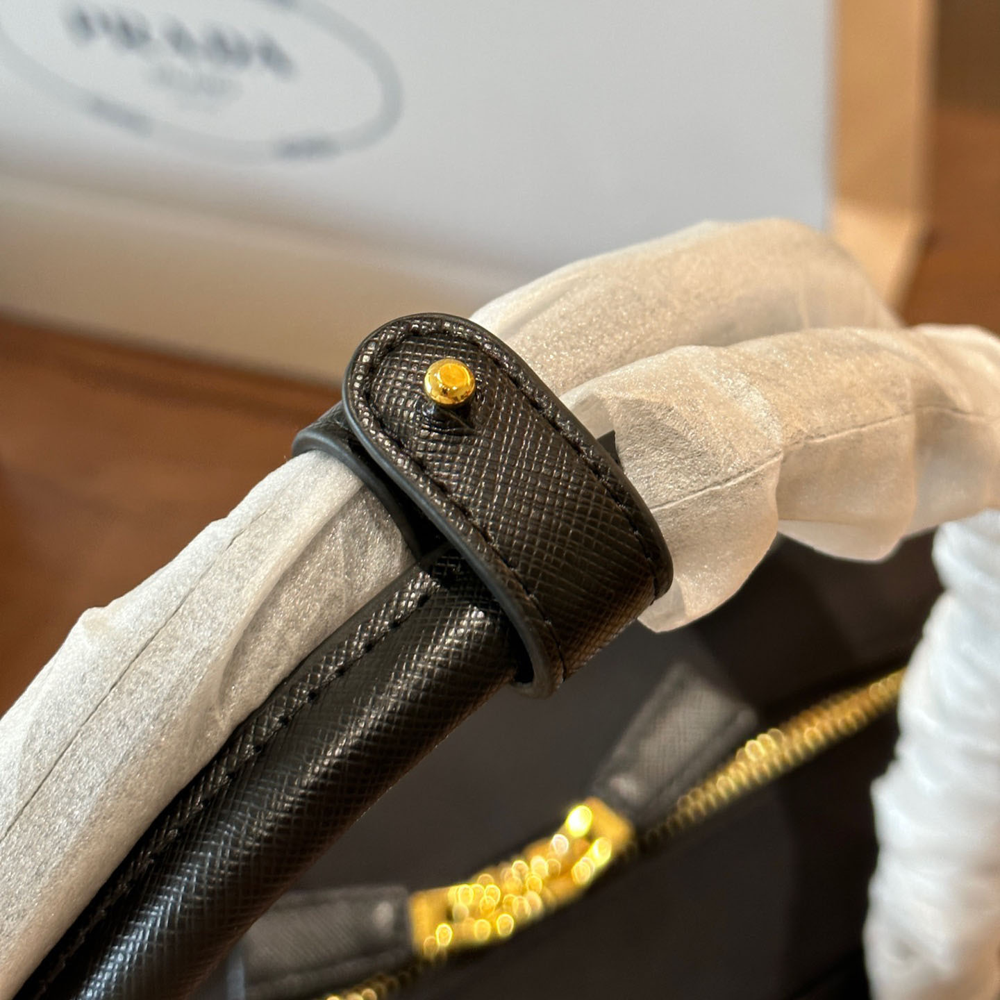 *Re-Edition 1978 medium Re-Nylon and Saffiano leather two-handle bag