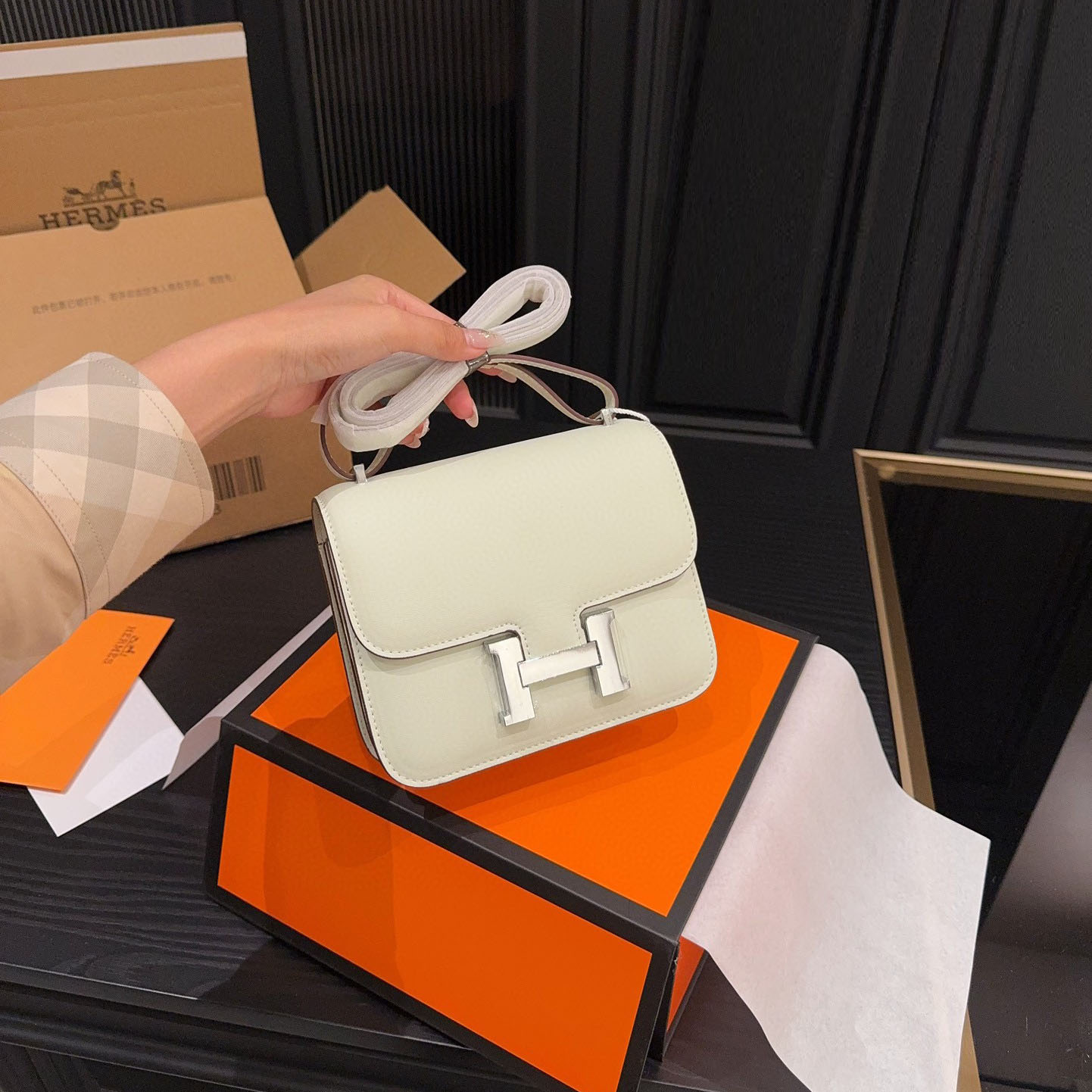 Constance 17/23 Bag Palladium Hardware