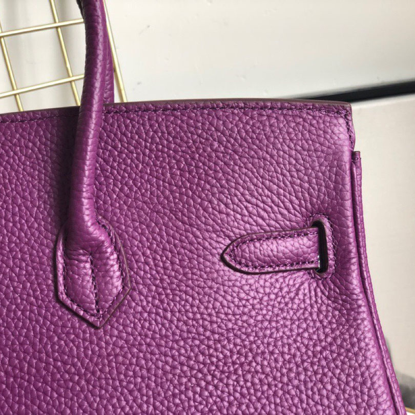 Herthtmes Togo Birkin 25/30/35 Dark Blue Bag
