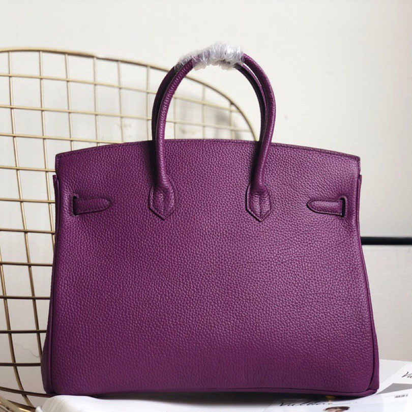 Herthtmes Togo Birkin 25/30/35 Dark Blue Bag