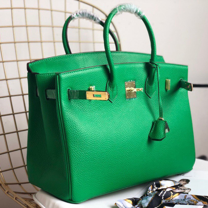 Herthtmes Togo Birkin 25/30/35 Green Bag