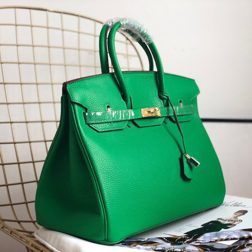 Herthtmes Togo Birkin 25/30/35 Green Bag