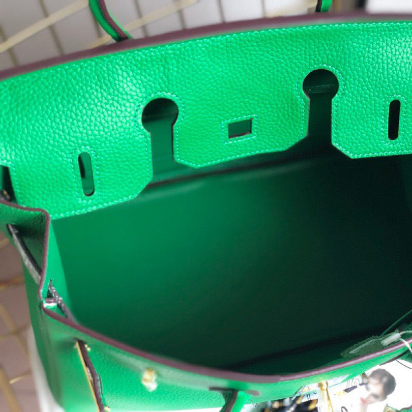 Herthtmes Togo Birkin 25/30/35 Green Bag