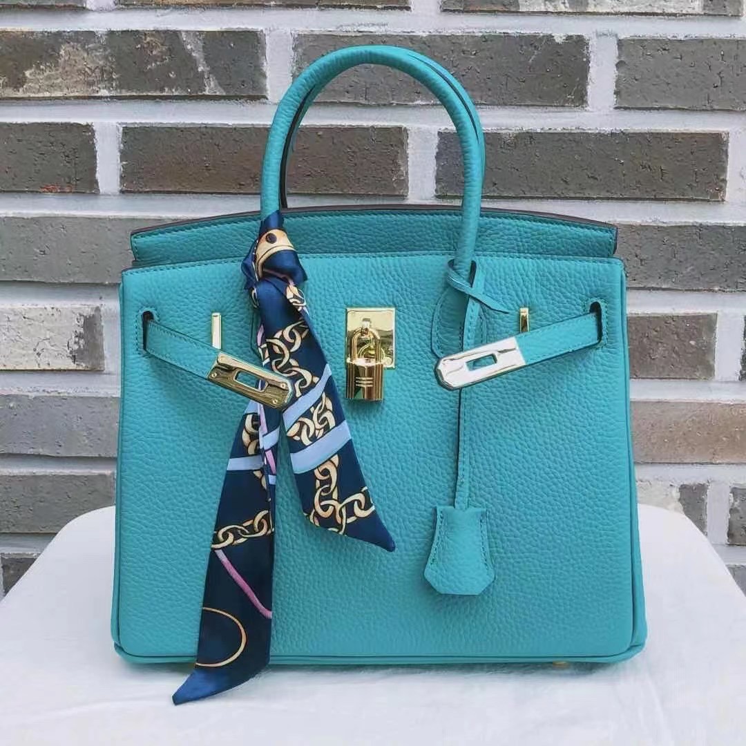 Herthtmes Togo Birkin 25/30/35 Ice Green Bag