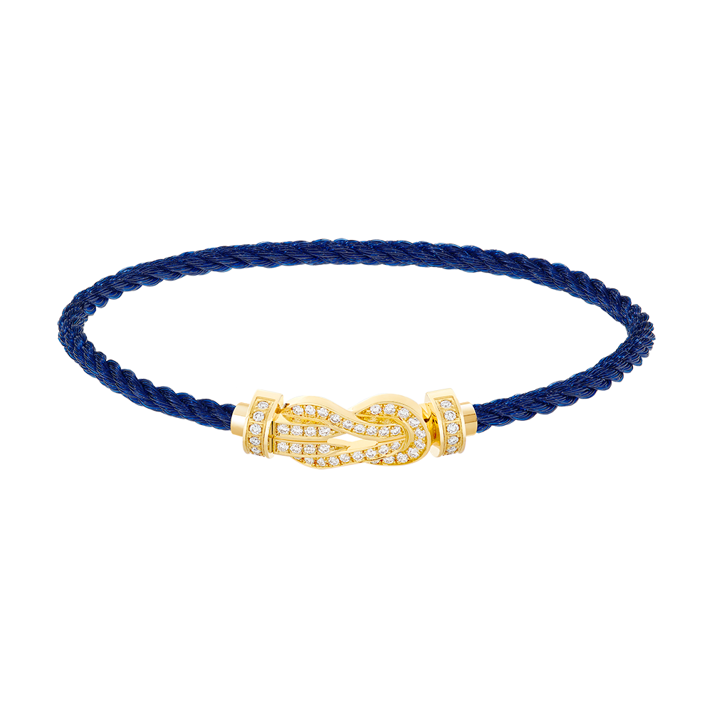 CHANCE INFINIE BRACELET 18K YELLOW GOLD AND DIAMONDS MEDIUM MODEL