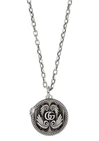Garden Snake Pendant Necklace