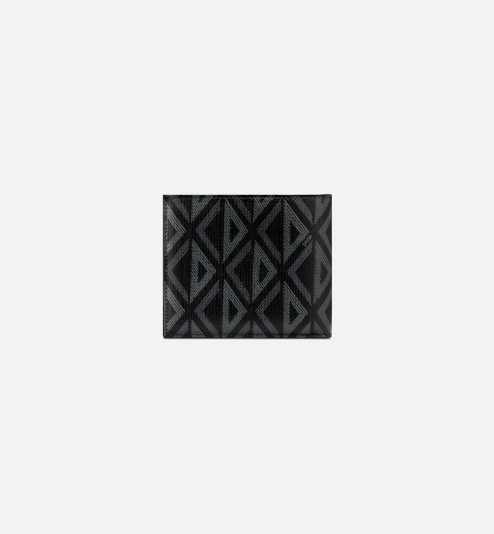 Bifold Wallet  Black CD Diamond Canvas