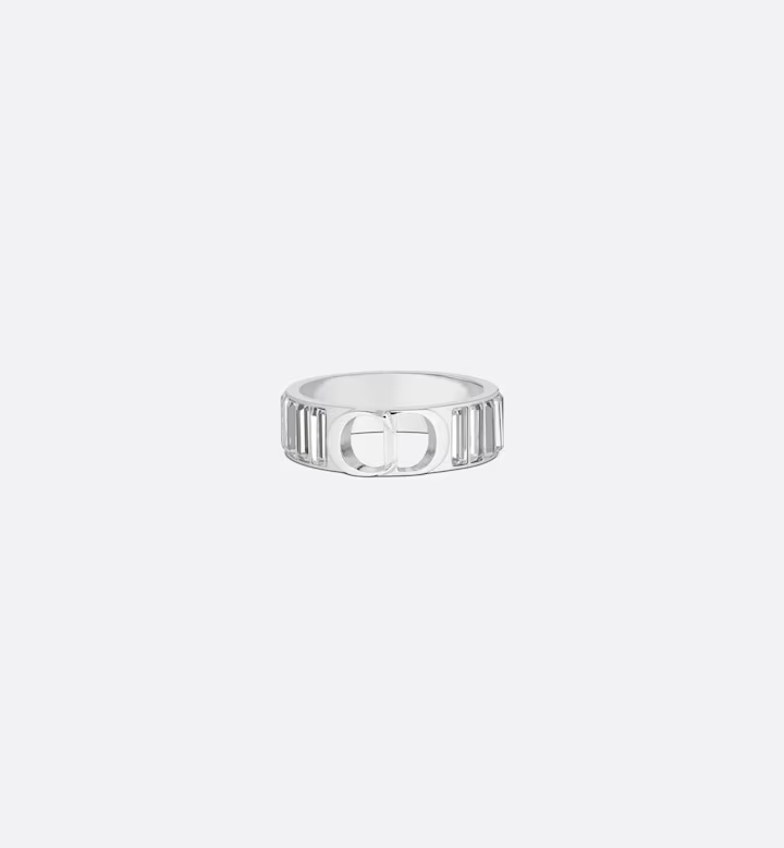 Crystals and CD Icon Ring