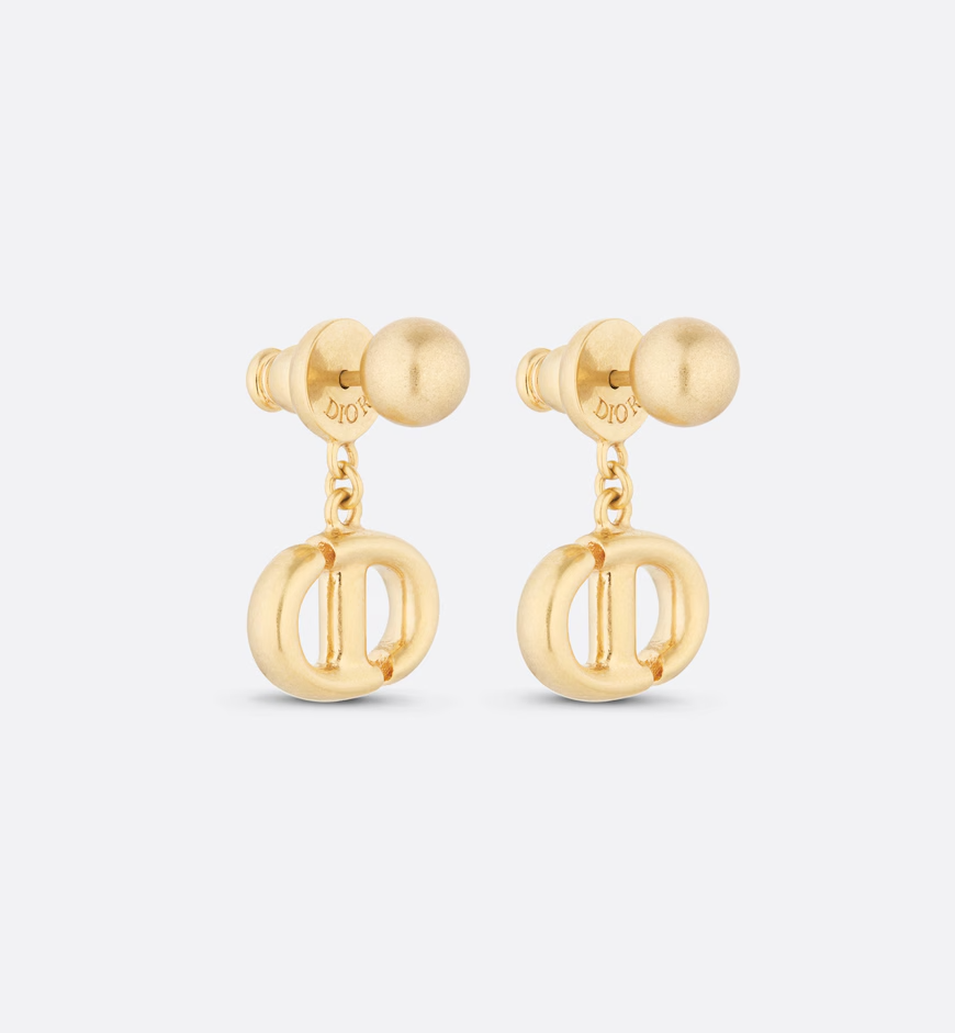 CD Navy Earrings