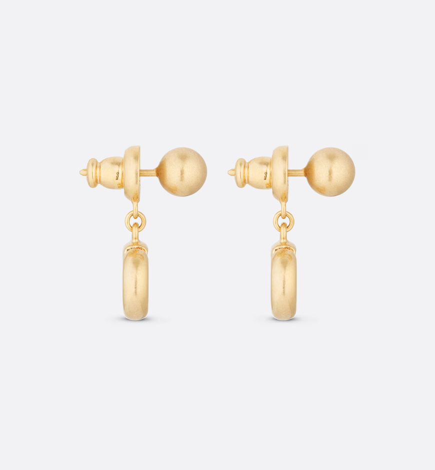 CD Navy Earrings