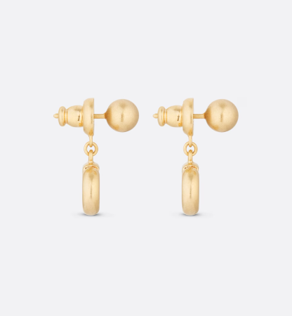 CD Navy Earrings