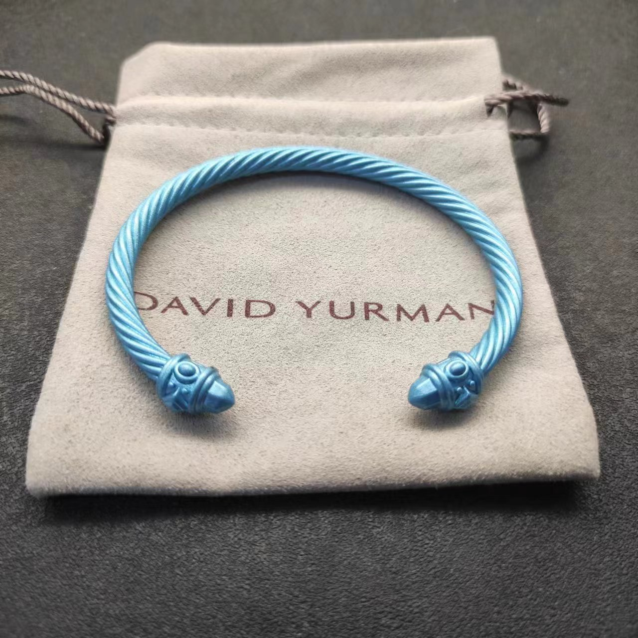 [Copy]Renaissance® Classic Cable Bracelet Blue, 5mm
