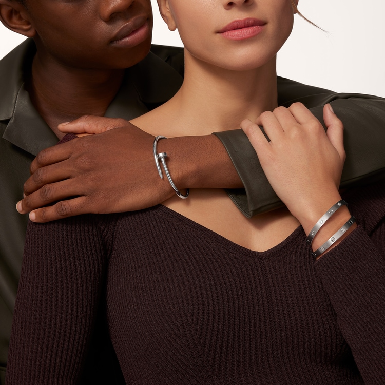 LOVE bracelet, classic model, brushed