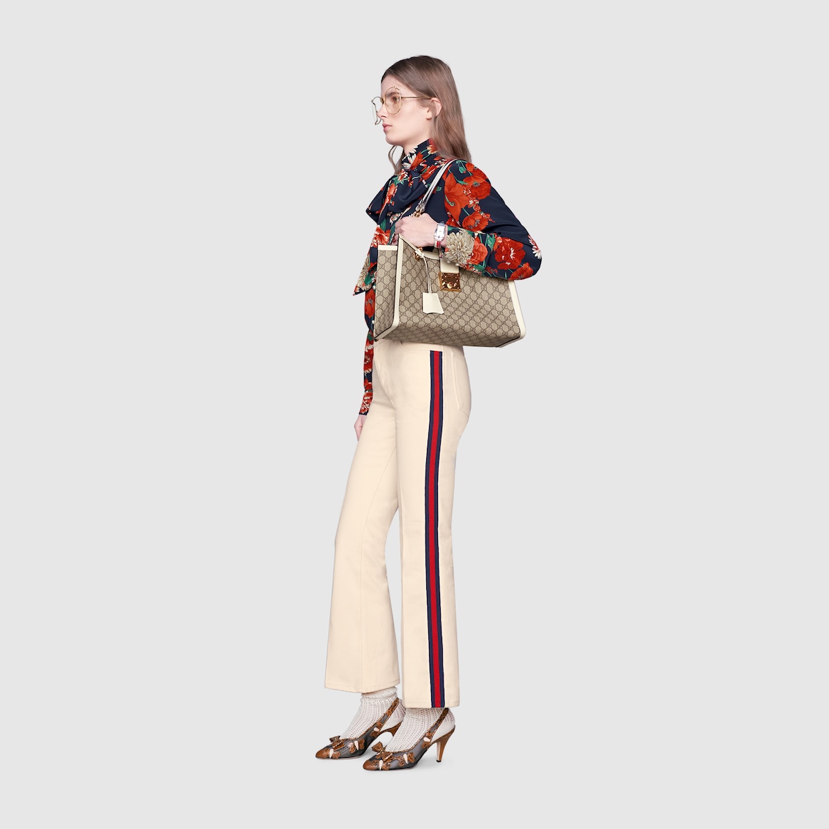 PADLOCK  MEDIUM SHOULDER BAG