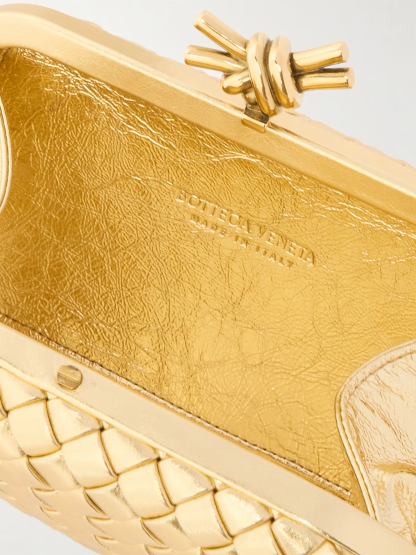 Bothtttega Vethtneta Golden Dinner Bags