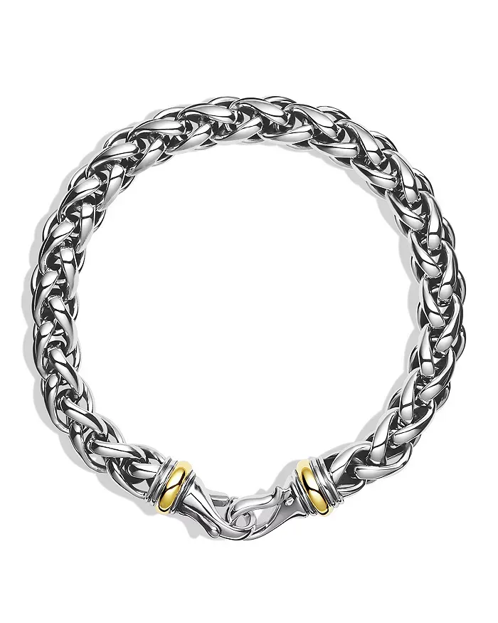 Wheat Chain Bracelet Sterling Silver
