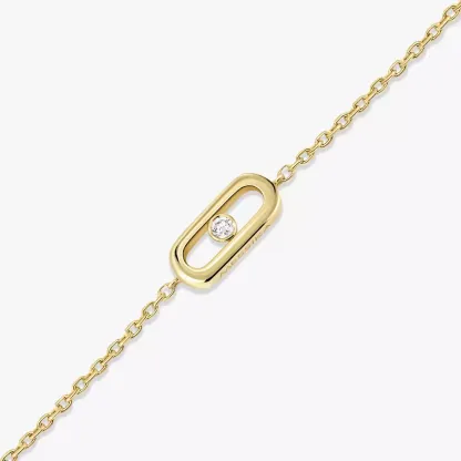 Children's Bracelet Yellow Gold Diamond Bracelet