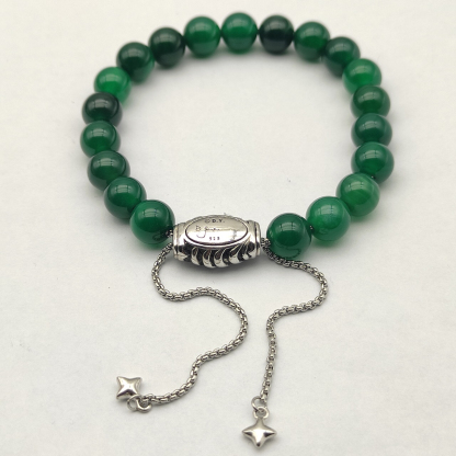 8MM Stretch Rock Crystal Bracelet