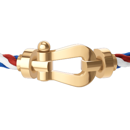 FORCE 10 BRACELET 18K YELLOW GOLD LARGE MODEL