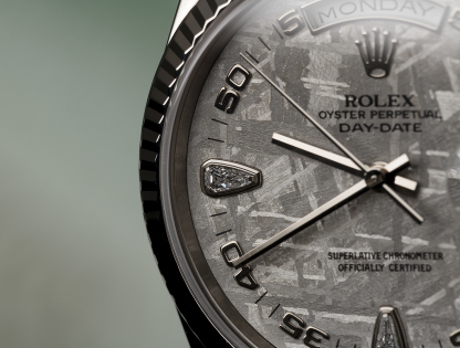 Day-Date Meteorite 118239 - White Gold President