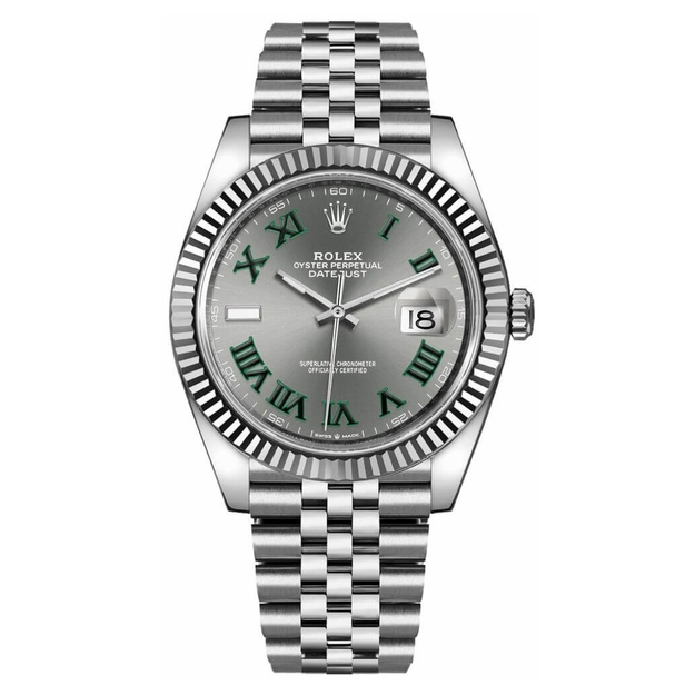 Datejust 41 Slate Grey Men's Watch 126334-0022