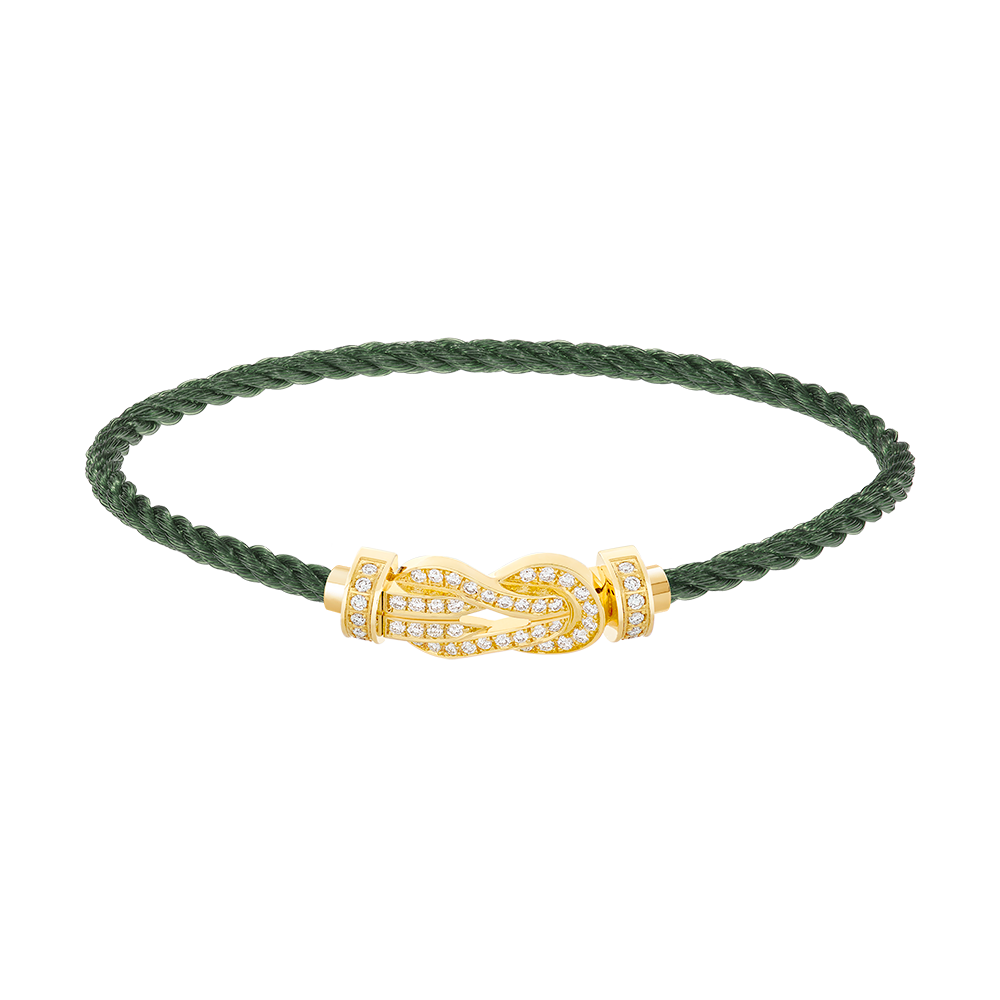 CHANCE INFINIE BRACELET 18K YELLOW GOLD AND DIAMONDS MEDIUM MODEL