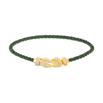 CHANCE INFINIE BRACELET 18K YELLOW GOLD AND DIAMONDS MEDIUM MODEL