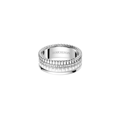 QUATRE DOUBLE WHITE EDITION SMALL RING