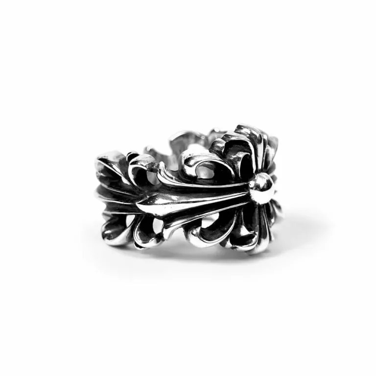 DOUBLE FLORAL RING