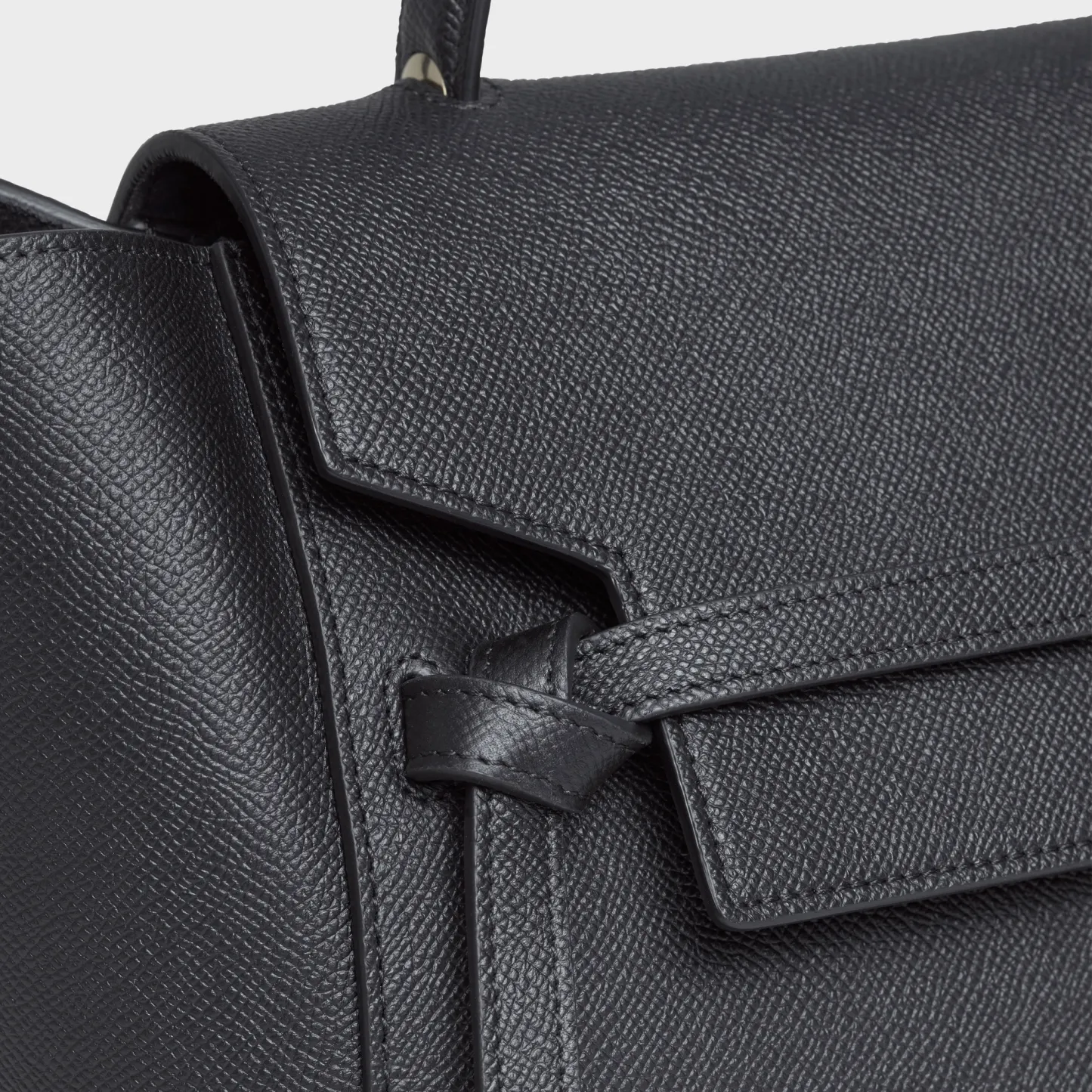 Mini Belt bag in grained calfskin