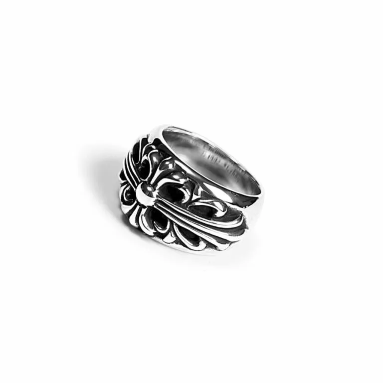 FLORAL CROSS RING