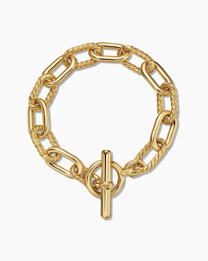 DY Madison® Toggle Chain Bracelet 18K Yellow Gold