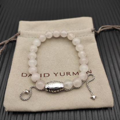 8MM Stretch Rock Crystal Bracelet