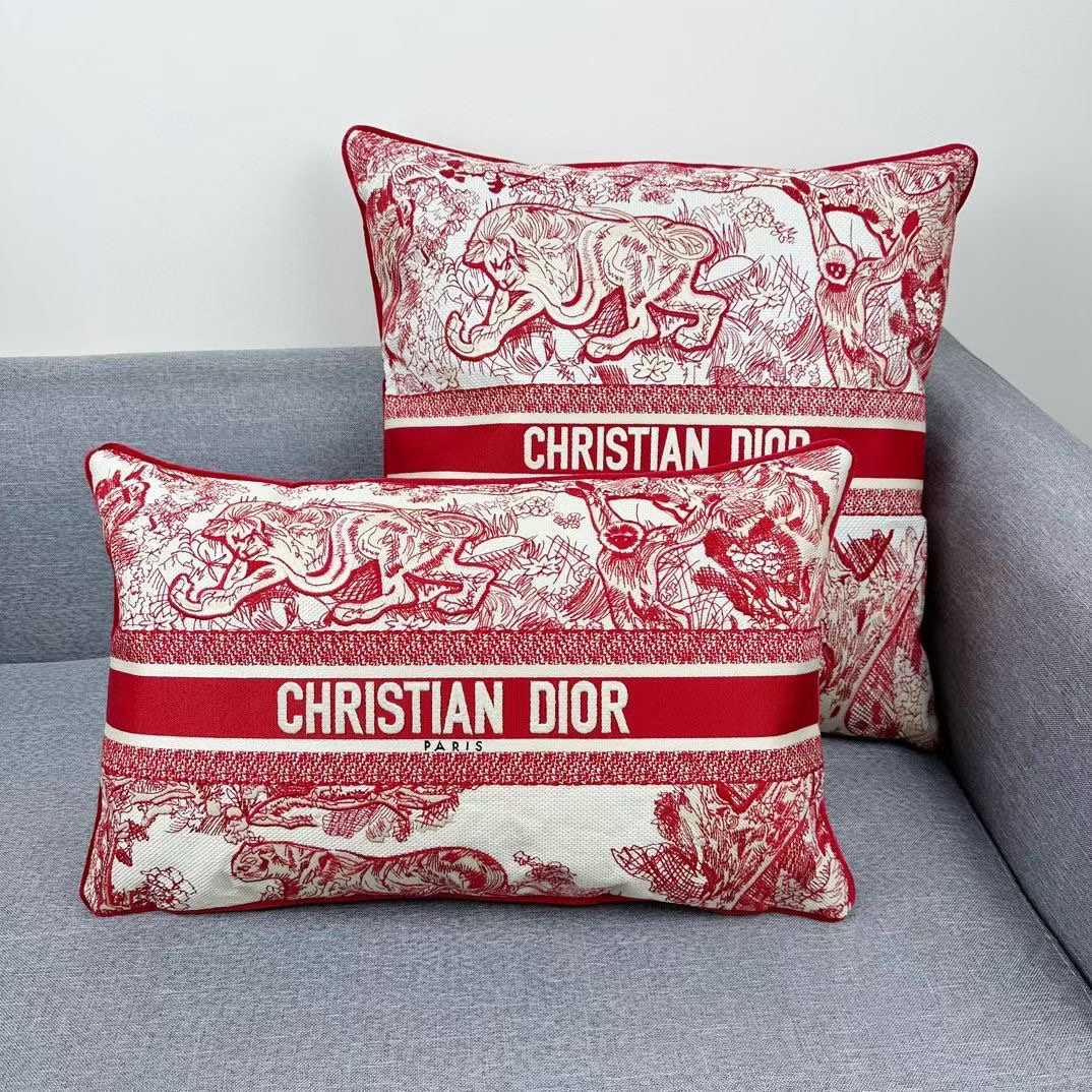 Dithtor Maison Embroidered Throw Pillows & Lumbar Cushions