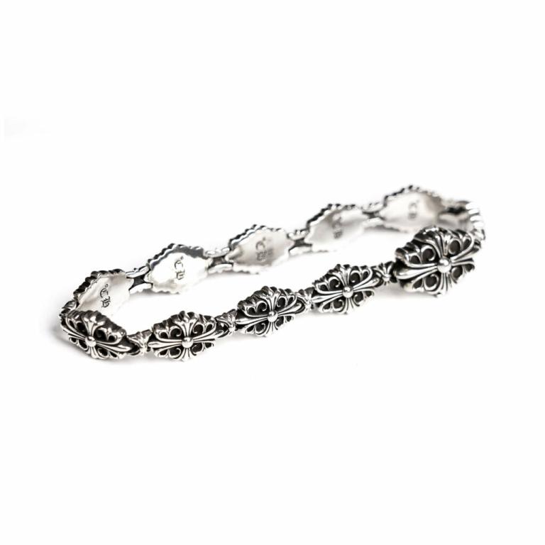 BABYFAT CROSS FLEUR PATTERN BRACELET