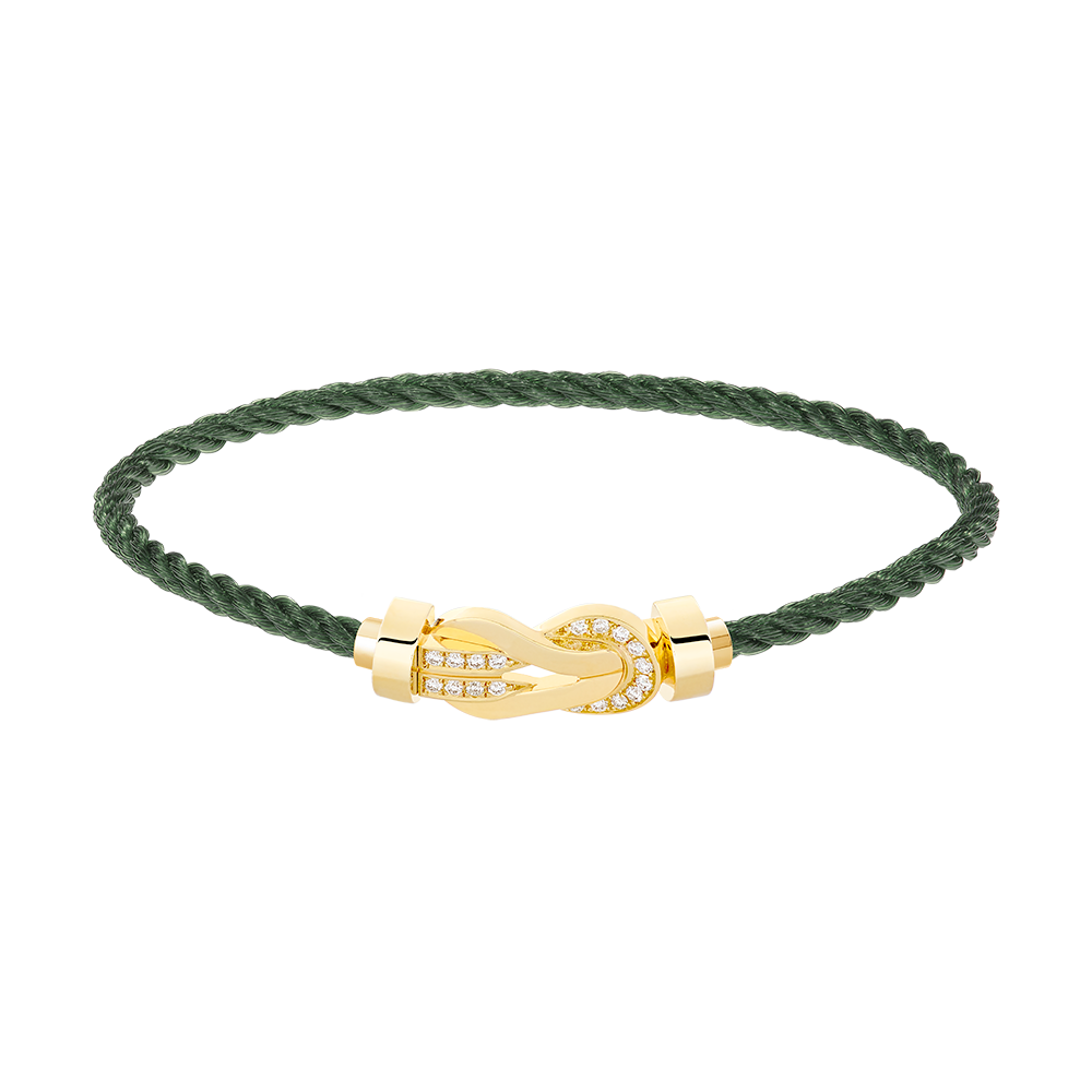 CHANCE INFINIE BRACELET 18K YELLOW GOLD AND DIAMONDS MEDIUM MODEL