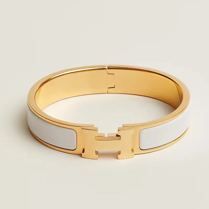 3-Piece Iconic Bracelet Stack: LOVE, Juste un Clou & Clic H