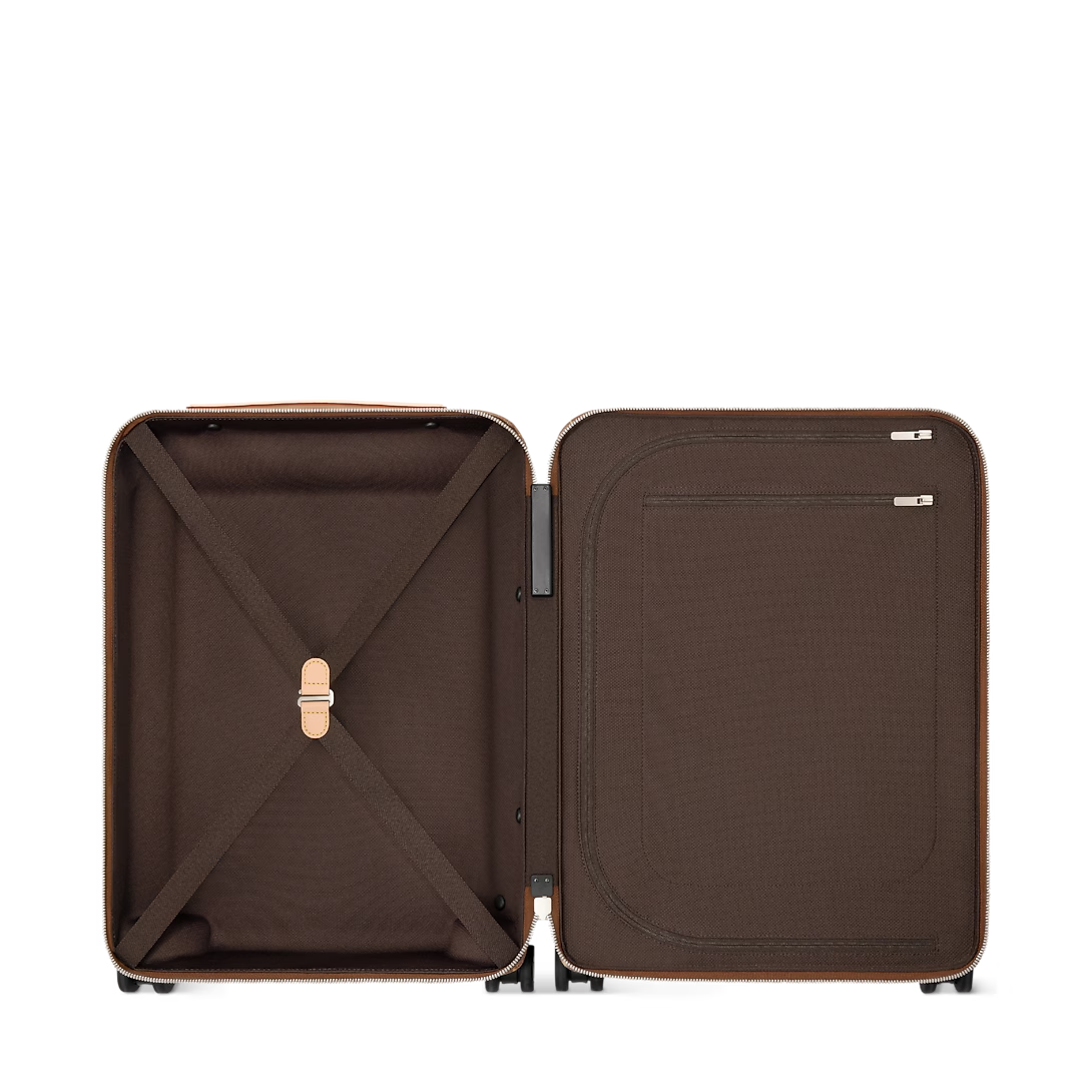 Printed travel suitcase